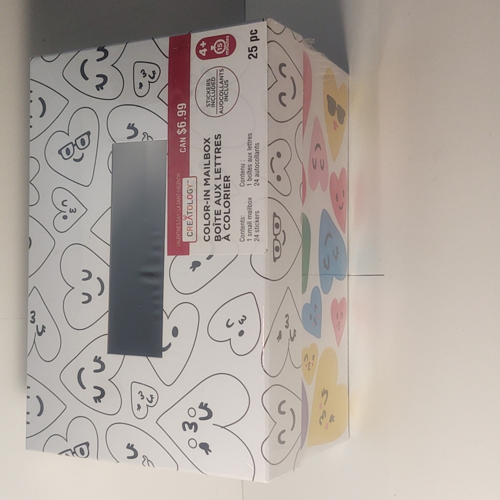 Creatology Color-in Mailbox Valentine's